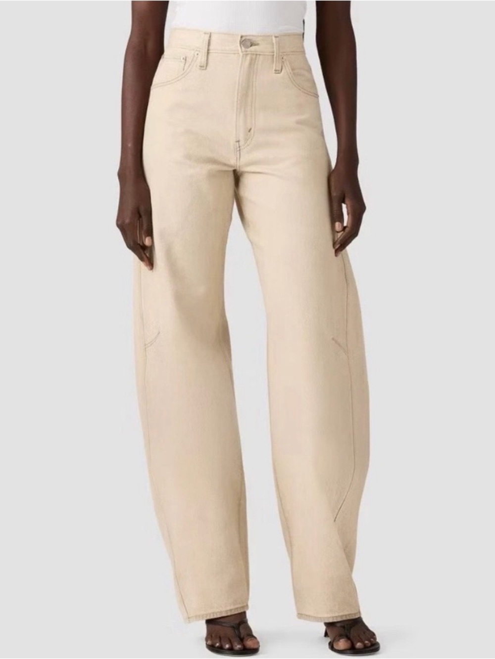 Levi's Cinch Waist Barrel Jeans